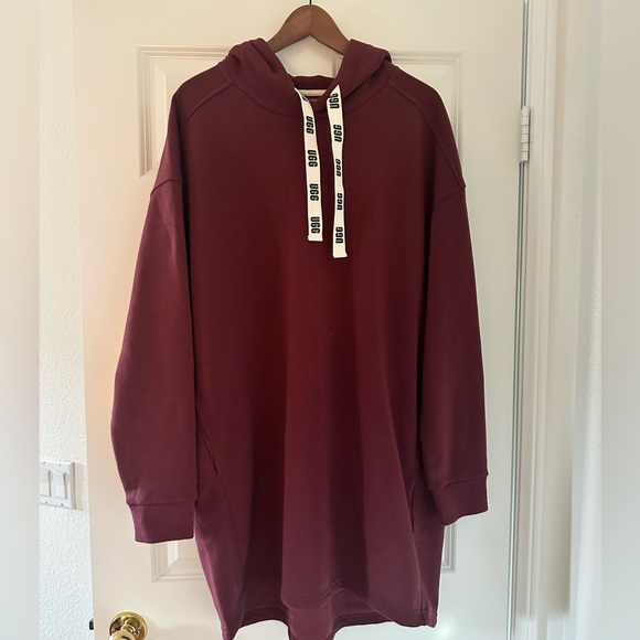 NEW UGG LUCILLE HOODIE DRESS SZ XL - Picture 1 of 6